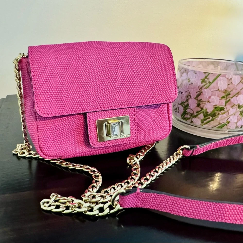 Juicy Couture Emblazon Mini Crossbody Bag Pink NWOT